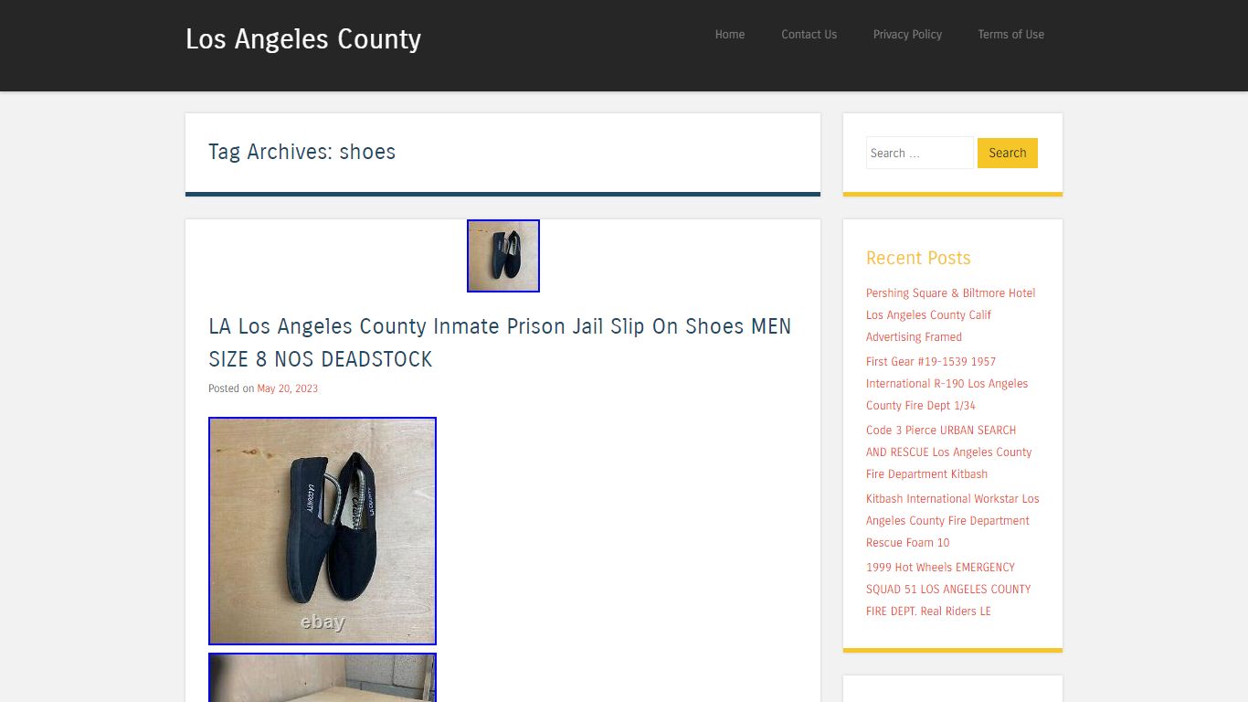 shoes | Los Angeles County